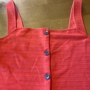 J.Crew coral tank top. Never worn!!